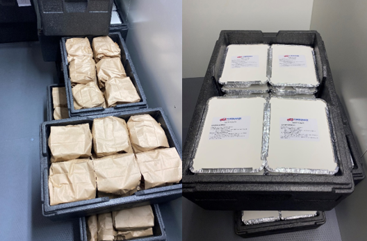 ForerunnerMeals's tweet image. These are the meals for Free School Meals families to pick up from our schools today to reheat at home or a packed lunch as well.  All getting through this together.