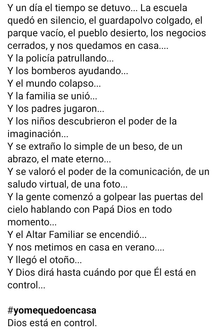 Y un día todo va a estar bien