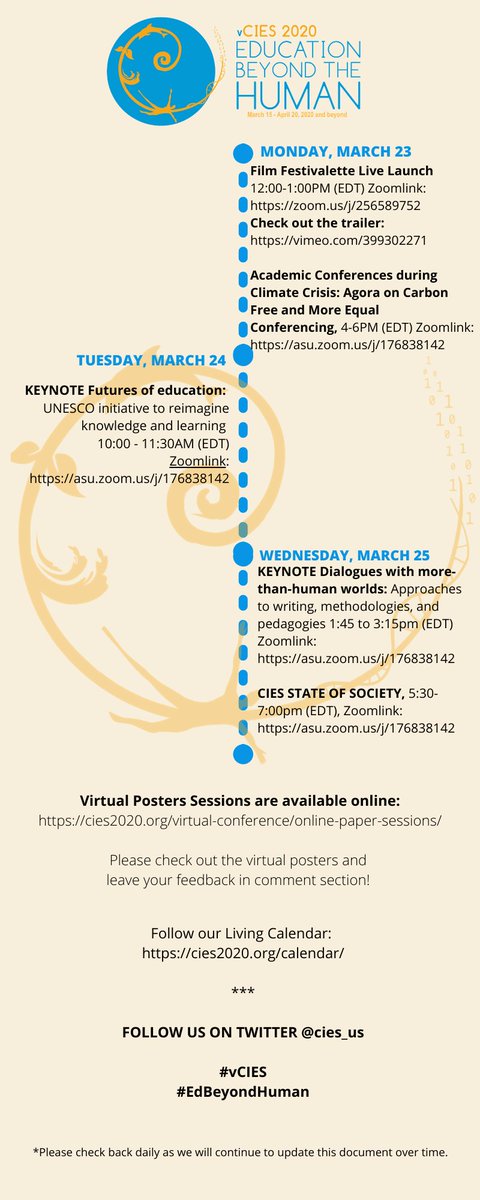 cies_us's tweet photo. Wondering what's on at #vCIES?  Here are the highlights this week! https://t.co/8ZJvMULk4x