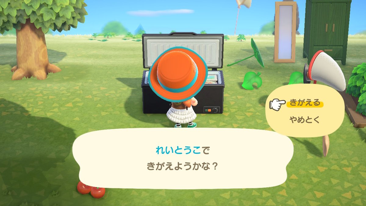 きり とび森あつ森マイデザイン垢 どうぶつの森 Animalcrossing Acnh Nintendoswitch 冷凍庫