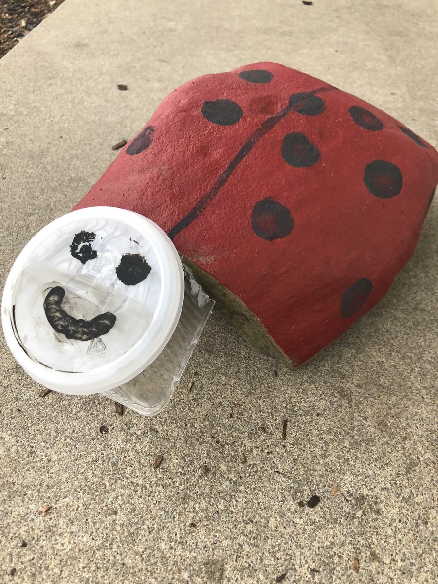 michderue's tweet image. A ladybug by Ella
#BASFBuildABug
#WonderChallenge