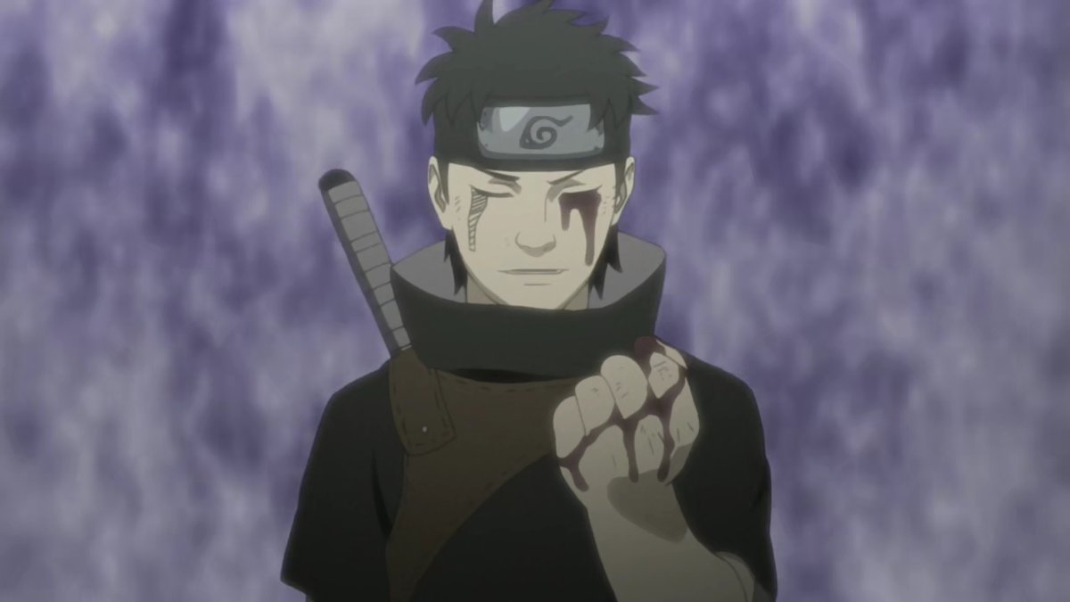 Shisui feared that Danzo would continue to pursue his left eye so he entrust it to Itachi. "Protect the village… and the Uchiha name."This also led to accusation and suspicion to Itachi.
