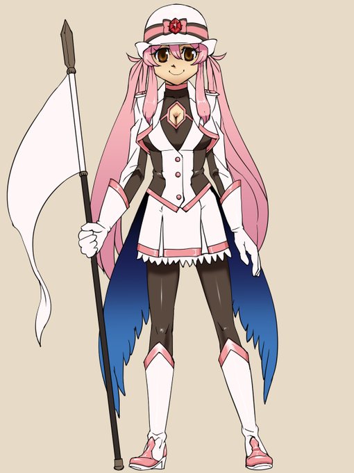 必要に迫られたのでカラフルさんのカラー(旗)フォームをデザインしてたけど興がノって色塗りまでしてしまうの巻(時間押してるのに
イラマチオハンドルが欲しかったので思い付きでツインテ。

さらに悪ノリで色試ししてる時に悪堕ちカラーみつけたのでそれもそれっぽく仕上げる(時間おs 