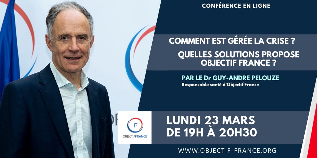 L_E_D_2030's tweet image. Préparer l'avenir ne se décrète pas. Chez @ObjectifFrance, toutes les équipes sont au travail. 

Venez échanger ce soir avec notre responsable Santé, le Dr Guy-André Pelouze ! 

📺 Inscriptions ➡️ bit.ly/2J9IDKk

#COVIDー19 #Chloroquine #coronavirus