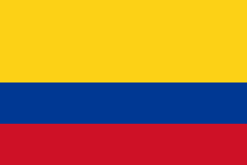 Colombia. 5/10. Bright colours but very similar to the flags of Ecuador & Venezuela. Yellow takes up half the flag and represents the riches of the country. Blue stands for the sea and rivers and red is the blood spilt during Colombian independence. The flag was adopted in 1861.