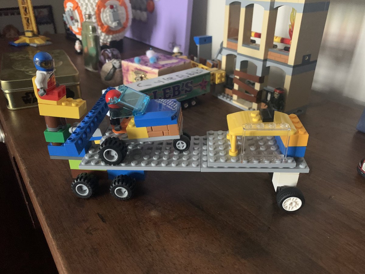 crtfinnie's tweet photo. @LEGO_Group My son made this transport truck that can carry cars and car parts!
#buildtogether https://t.co/AFq5aNndU7