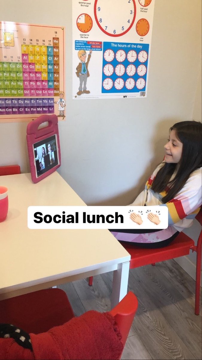 Portyschool's tweet image. Everyone enjoying social snack together through @zoom_us. It’s so nice to see you all connecting together just now! #portyKIT #socialsnack