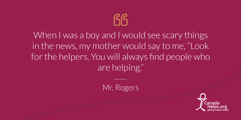 canadahelps's tweet photo. Thank you to all of the doctors, nurses, kind neighbours, grocery store clerks, food bank staff, and other heroes on the frontlines of #COVIDー19. 

We see you and can't tell you how much we appreciate you. #MondayMotivation ❤️ https://t.co/15tGsnzVwy