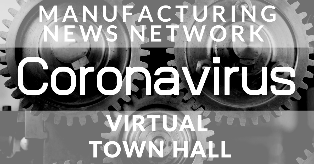 Important Announcements - TOWN HALL and Manufacturing Roundtable conta.cc/3a9z3Tx