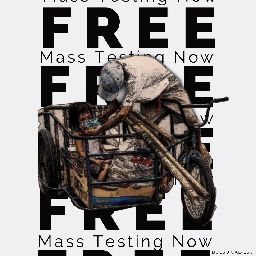 BulSUCAL_LSC's tweet image. 𝐀𝐧𝐠 𝐭𝐮𝐧𝐚𝐲 𝐧𝐚 𝐕𝐈𝐏 𝐚𝐲 𝐚𝐧𝐠 𝐦𝐚𝐦𝐚𝐦𝐚𝐲𝐚𝐧 𝐚𝐭 𝐡𝐢𝐧𝐝𝐢 𝐚𝐧𝐠 𝐦𝐚𝐲𝐚𝐲𝐚𝐦𝐚𝐧.

#MassTestingNowPH 
#FreeMassTestingPH 

Read the statement: facebook.com/10356340431741…
