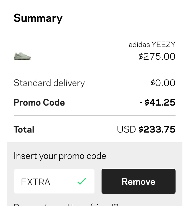 adidas yeezy discount code