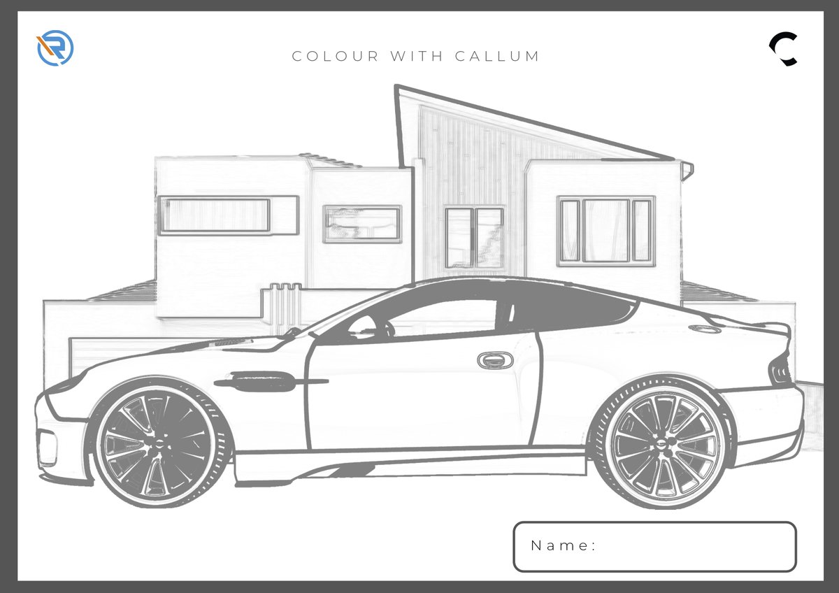 motorscouk's tweet photo. Ex-Jaguar and Aston Martin designer Ian Callum, of Callum Designs, is challenging children to get creative while staying at home. There's even prizes to be won for the best work, using #ColourWithCallum.

We've attached the sketches ready to print!

https://t.co/dwO3dSt0mh https://t.co/Vx7Zch4a4r