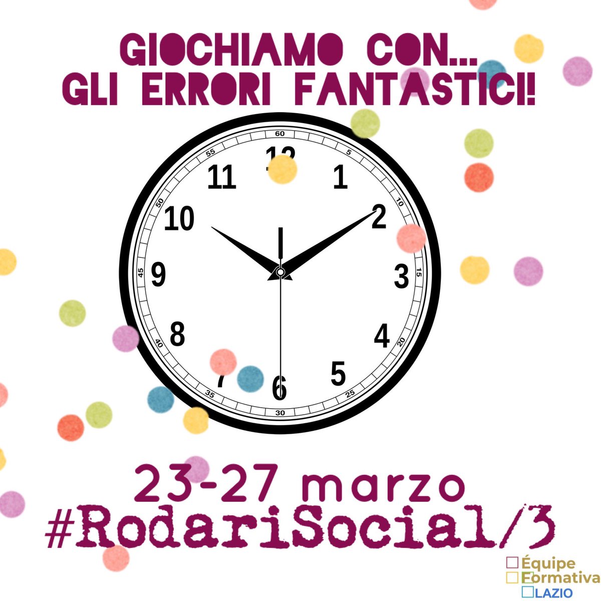 #RodariSocial/3
Il nostro gioco di social reading prosegue con gli errori fantastici: partecipiamo con i nostri alunni alla rivoluzione creativa di #Rodari... 
SBAGLIANDO SI INVENTA! 
Qui il video di <a href="/ritaglidiclasse/">Cristiana Zambon</a> e <a href="/monicasperanza8/">Monica</a> 
youtube.com/watch?v=uzi4_I…
<a href="/MiurSocial/">MiurSocial 😷</a>