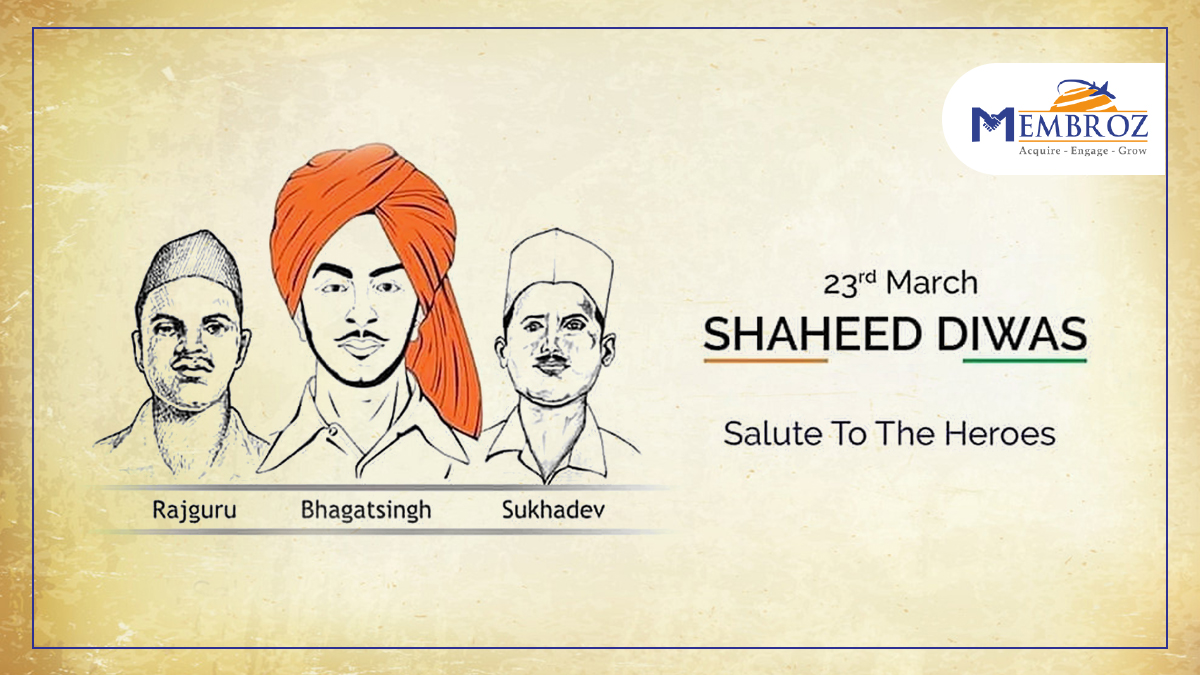 membroz's tweet photo. Salute to the 3 incredible men- #BhagatSingh, #Sukhdev and #Rajguru.

#SaheedDiwas #membroz #managementsoftware #membershipsoftware #saas #businesssoftware #businsssolution #saassolutions

https://t.co/43qwXVffWR https://t.co/2RfQeLE1VS