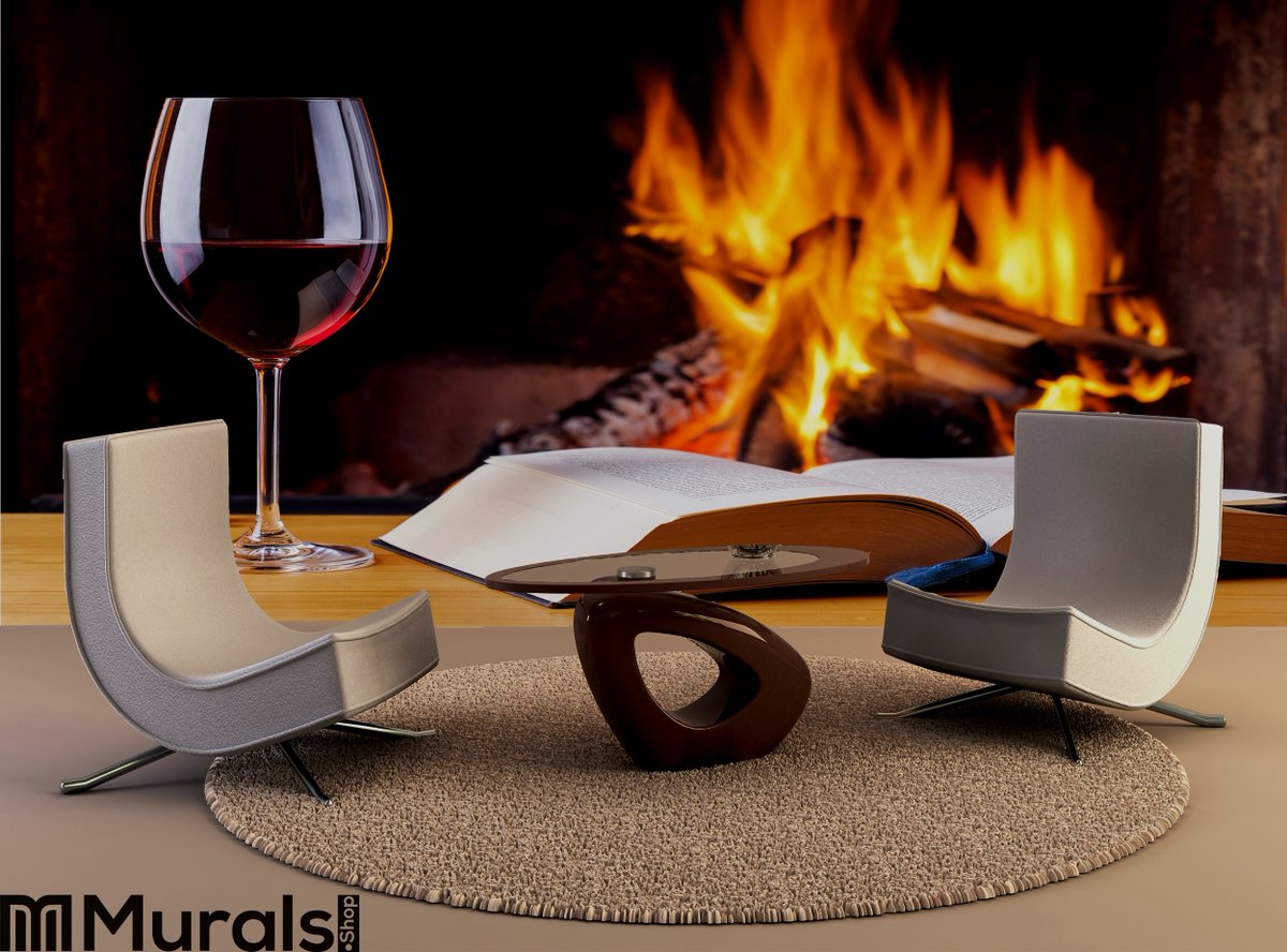 MuralsShop's tweet photo. Red wine and book at cozy fireplace Wall Mural. Thrill your walls now with a stunning wall murals prints. Free shipping worldwide! https://t.co/e7piPqdI9i  #walldecorflower #walldecorset #walldecorates #walldecortermurah #walldecortembaga #walldecorshop #walldecorshabbymurah #w https://t.co/KsxobKrB34