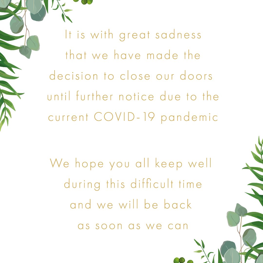 MasonsMcr's tweet photo. We would like to wish our customers, staff and everyone in the hospitality industry all the best during this difficult time. ❤️ https://t.co/bHKr6uz8qq