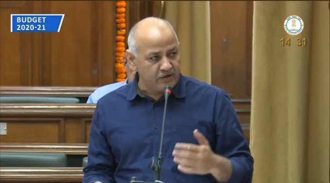 दिल्ली डिप्टी CM Manish Sisodia ने विधानसभा में पेश किया ऐतिहासिक बजट, पढ़िए फायदे !