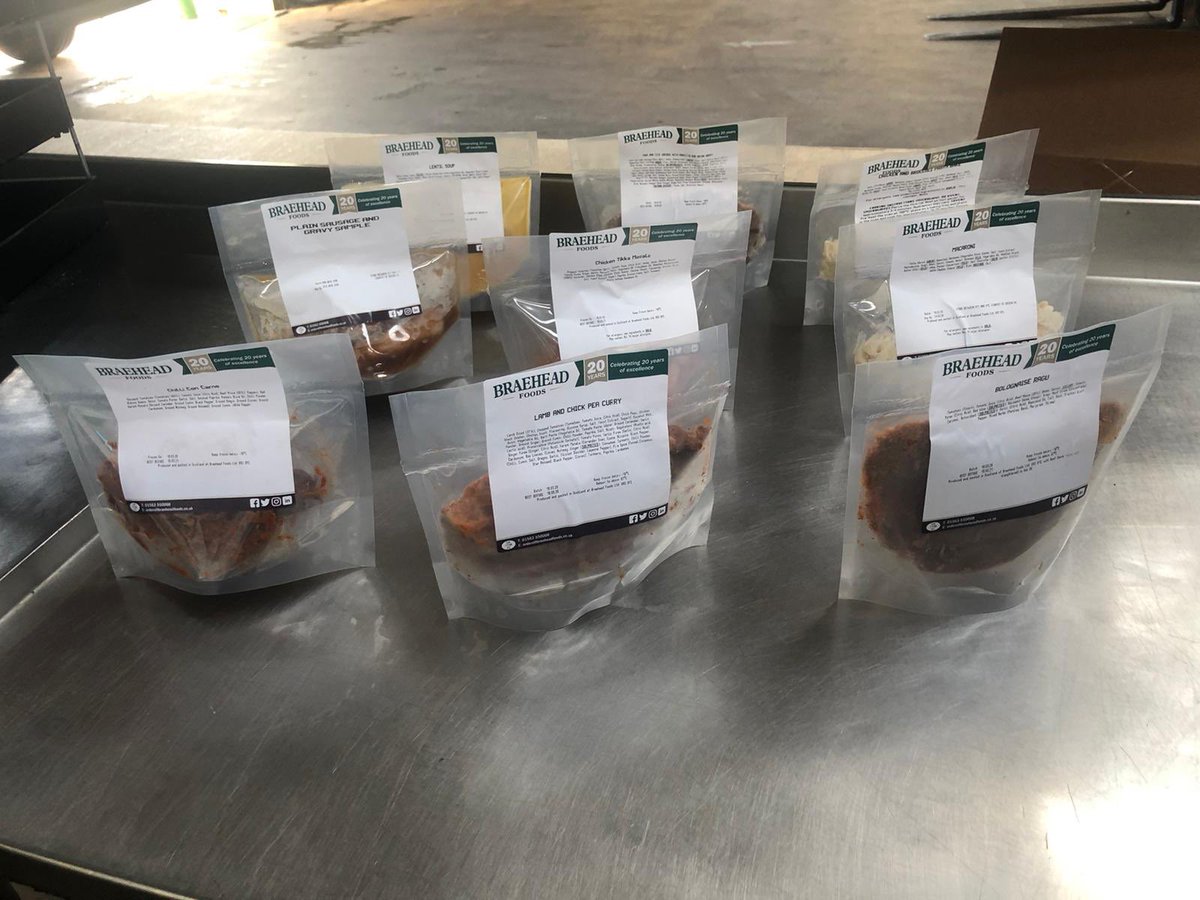 BraeheadFoods's tweet photo. Our #ProductionKitchen can produce bespoke meal solutions from 80g to 250g for delivery across the UK @GlasgowCC @Edinburgh_CC @nlcpeople @StirlingCouncil @EastAyrshire @southayrshire @RenCouncil @North_Ayrshire @falkirkcouncil @EastRenCouncil https://t.co/TlTvSh4KHy