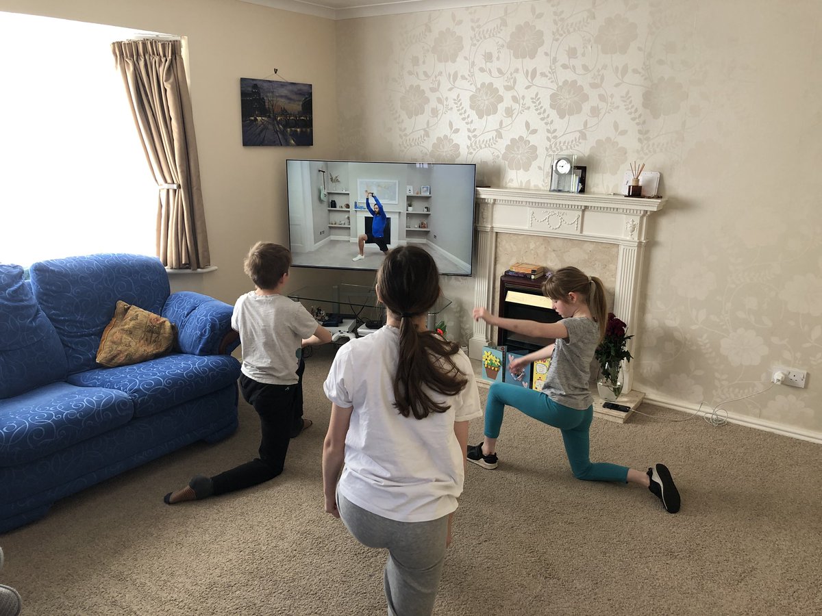 Kids starting Monday with #PEwithJoe <a href="/HardenhuishPE/">Hardenhuish PE</a> <a href="/thebodycoach/">Joe Wicks</a>