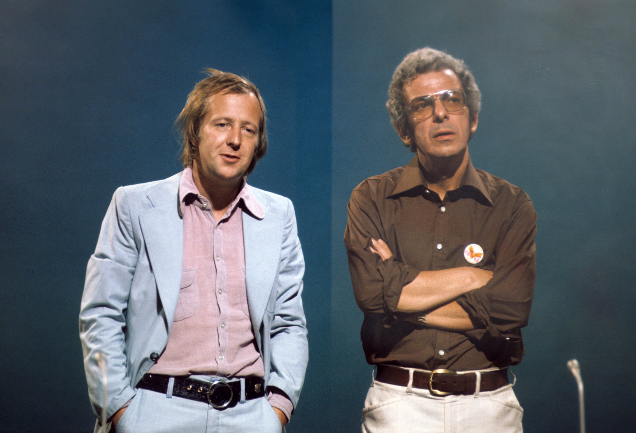 Happy Birthday to cheeky chap Barry Cryer (right)!
He is 85 today. 