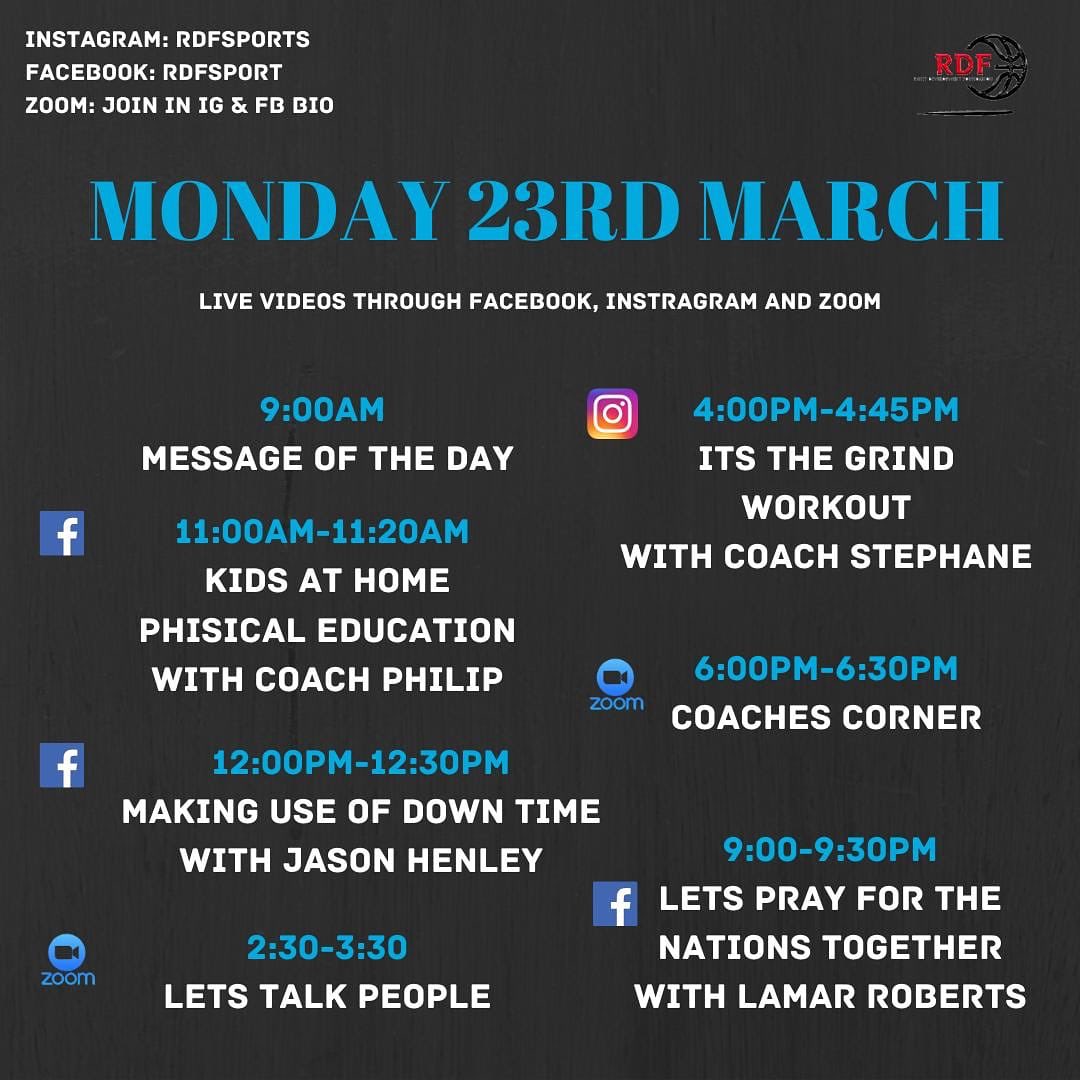 JamesGregs11's tweet photo. One of our partners @RDF4CHANGE offering further online support to their community of young people #SportHelps https://t.co/daBI35L6nk