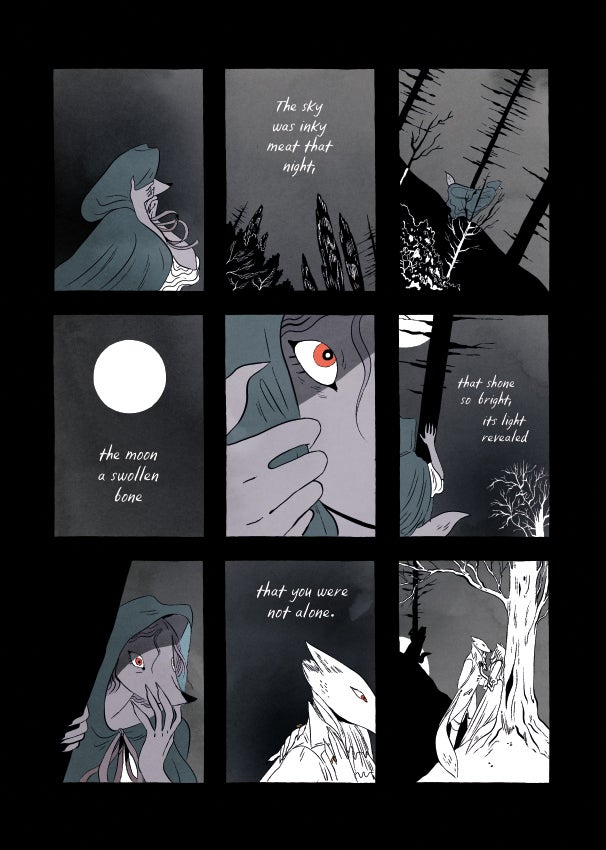 Hello! We're releasing a swathe of our comics for free over the next few weeks to ease the tough time everyone's going through a little. First up: a stone-cold smash about murder &amp; revenge, 'Beneath the Dead Oak Tree' by 
@emilyterrible. Download here > gum.co/XpFfX