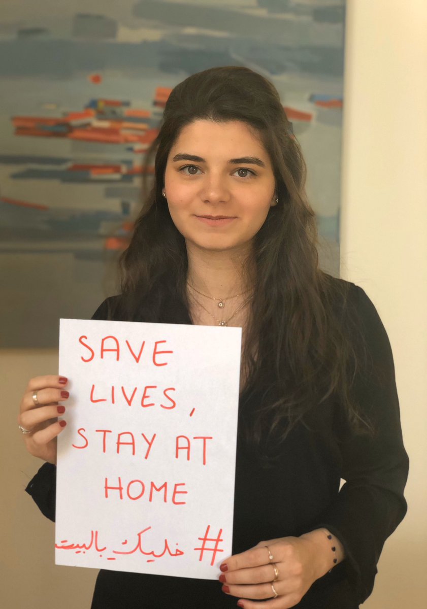 DianeGhanem's tweet photo. You don’t have to be a doctor to save lives. 

#StayAtHome 
#خليك_بالبيت https://t.co/WEc6uX4E8i