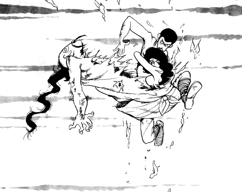 モンキー・パンチさんのヌーヴェル・コミックが原作!TOKYO MXのルパン三世 PARTIII。今日は「バルタン館のとりこ」。チャンネルは9チャンネルだヨ?!

画像は新ルパン三世「赤奇血汐 前編(漫画アクション1978年3月2日号)」より。 
