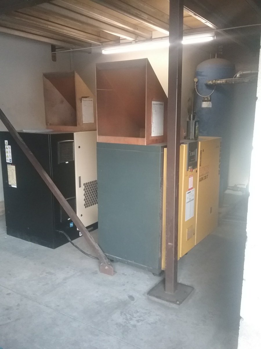 New Ingersoll Rand RS22ne variable speed air compressor complete with dryer, supplied and installed for one of our customers. By replacing their current fixed speed compressor with this one the customer is expected to save approximately £2,500 per annum.