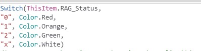 Did something change in the coding <a href="/MSPowerApps/">Microsoft Power Apps</a> ? 
Sat night stating the Color name in a Fill property switch worked fine, Monday gave me an error. 🤔  Color.Red etc works fine though - thanks to error checker for its help as always! 😍 #PowerAddicts #staysafe