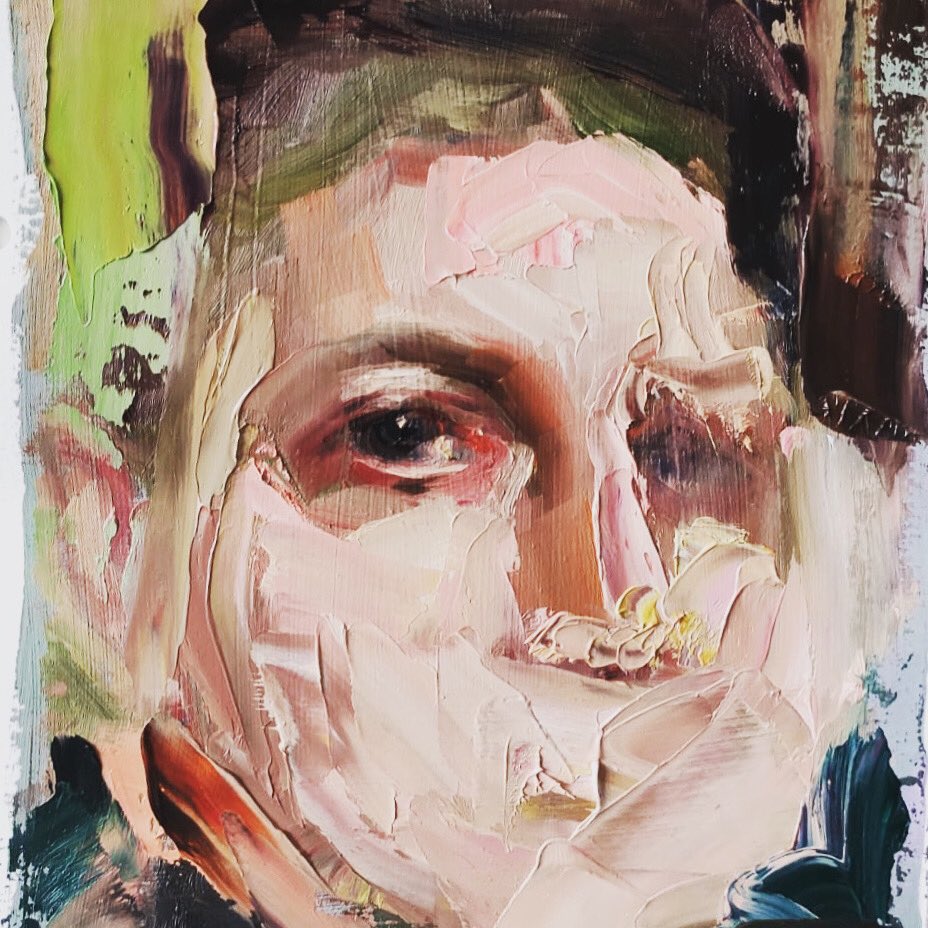 sarita_art's tweet photo. Sometimes less is more..... #oilpainting #allaprima #contemporaryportrait 
 #allaprima https://t.co/AzrAmjuUml