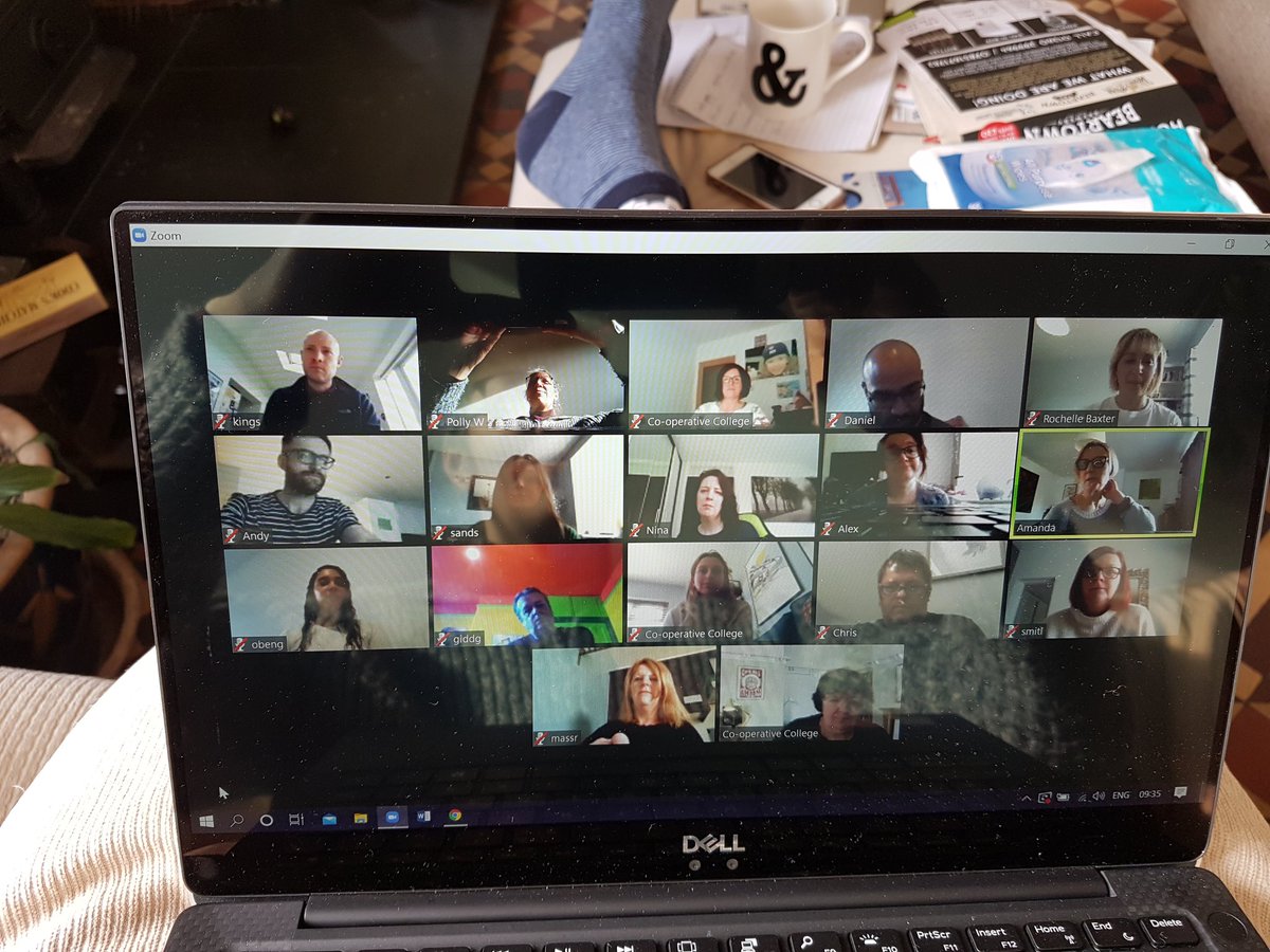 PollyW_'s tweet photo. #WorkingFromHome #StartTheWeek #VirtualTeamWorking https://t.co/TkHL2e1t6C