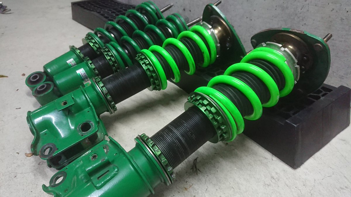 BP5 BL5　車高調　キャンバー　加工 レガシィBPBL用の車高調ほしい人いますか？ テインのフレックスZです