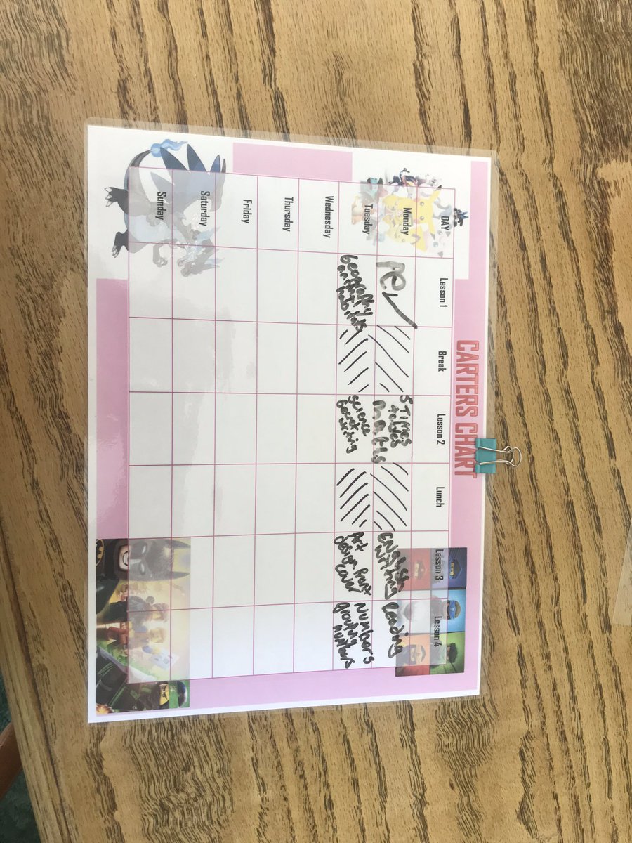 DanielPiper3's tweet image. Weekly school chart designed with the mini me followed by @thebodycoach PE workout. #positivemindset #getaroutine #plandoreview #FACoachMentor