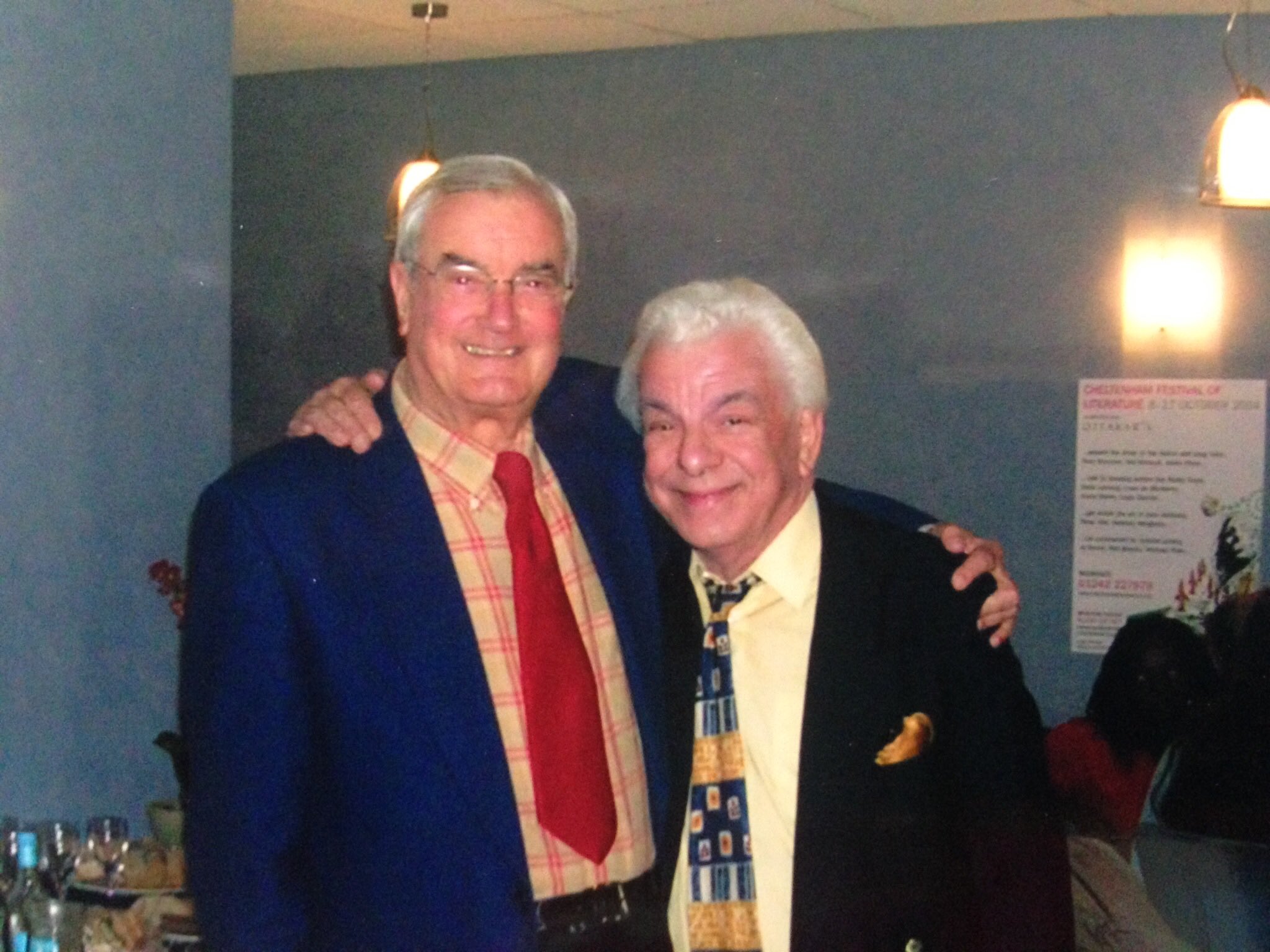  Happy Birthday to Eddies friend and colleague Barry Cryer. 