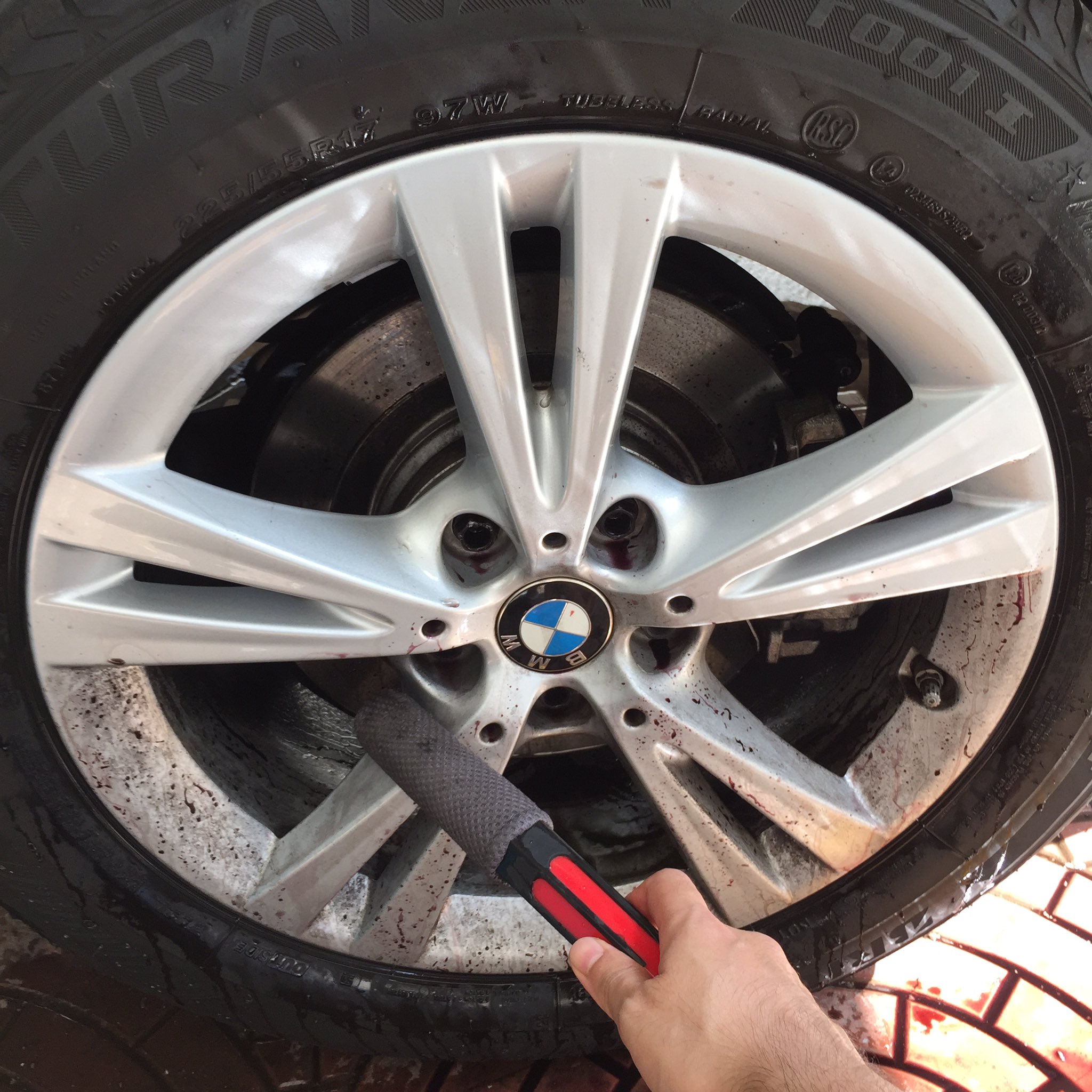 SONAX Wheel Rim Brush