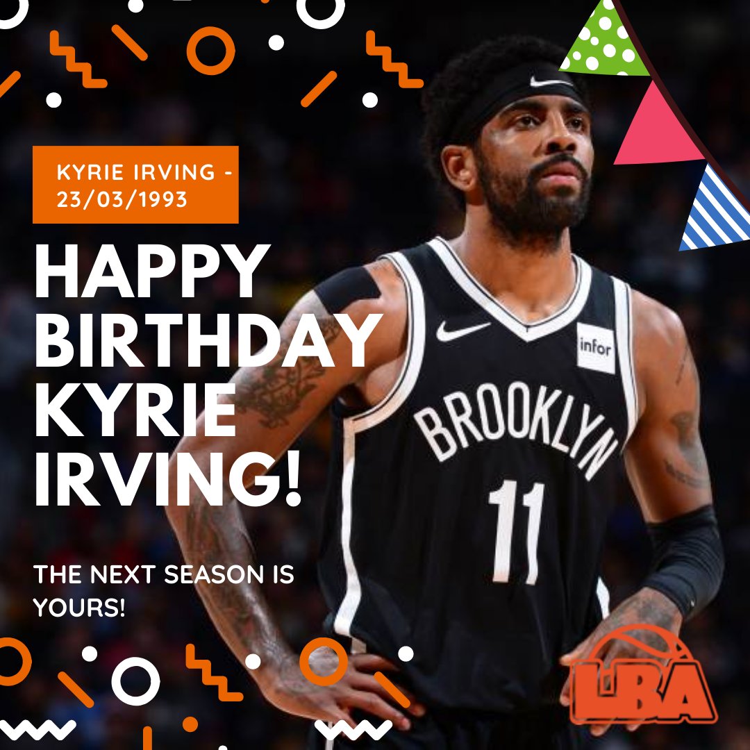 Twitter 上的 London Basketball Association:"Happy 27th Birthday to Kyrie Irving! #morethananahtlete #morethanagame #basketballneverstops #dowhatyoulove #thisiswhyweplay #londonbasketball #basketball #nba #sports #ballislife #lba #nike #bball ...