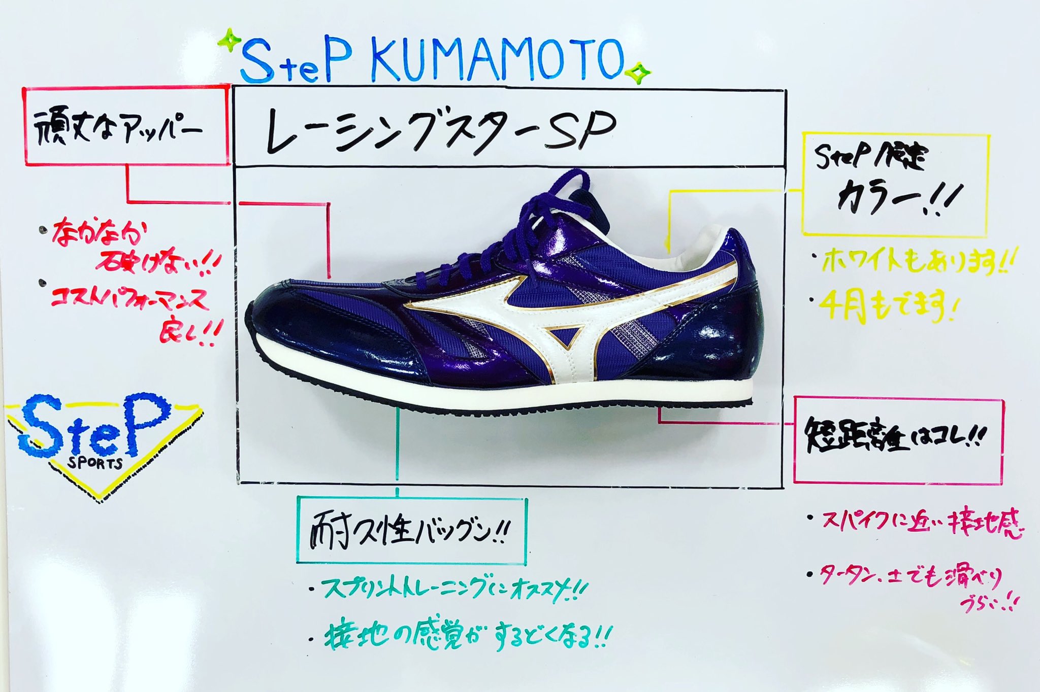 ミズノ レーシングスター MIZUNO 【STEP限定】ミズノ 陸上 トレーニングシューズ