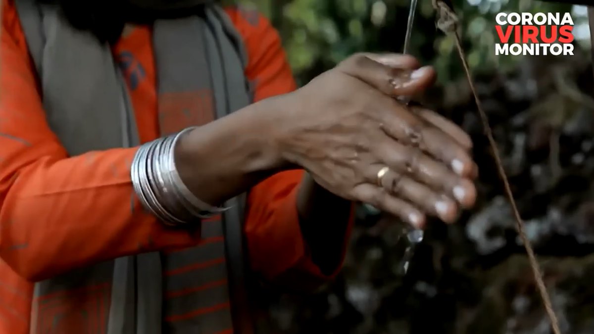 AfriNewsAgency's tweet photo. In the fight against #COVID19 one of the most effective things  to do is practise good hand hygiene.

The Tippy Tap is a simple but effective device that ensures that good hygiene can still be practiced anywhere.

Watch the video here: https://t.co/2y7TuRaZV5 https://t.co/hVAS4NOlxJ