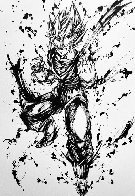 ベジットブルー完成
これは対になるゴジータ描くしかないな…
#ドラゴンボール  #ドッカンバトル
#ベジットブルー 
