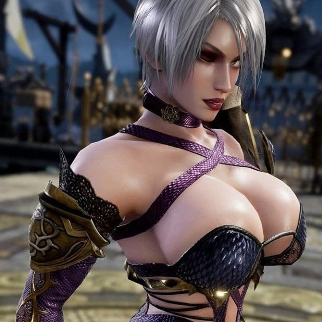 Lewd AU portrayal of Isabella 'Ivy' Valentine from SoulCalibur. 