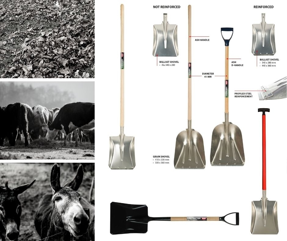 Handig voor op de boerderij: ontdek de diverse ballastschoppen van Polet in ons assortiment.  Pratique pour la ferme: découvrez les différentes pelles à ballast de Polet dans notre assortiment. <a href="/PoletQuaPro/">PoletQualityProducts</a>