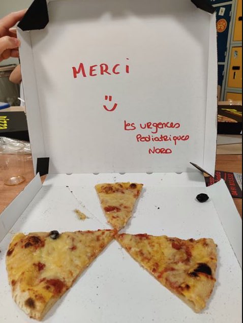 💖 Amis marseillais ! Nous soutenons avec force l'initiative <a href="/pizzaducoeur/">pizzaducoeur</a> pour acheter et livrer des Pizza aux équipes soignantes des hôpitaux de Marseille mobilisées pour combattre le #COVID19 !
N'hésitez pas à donner ou partager, la cagnotte est ici : leetchi.com/c/les-blouses-…