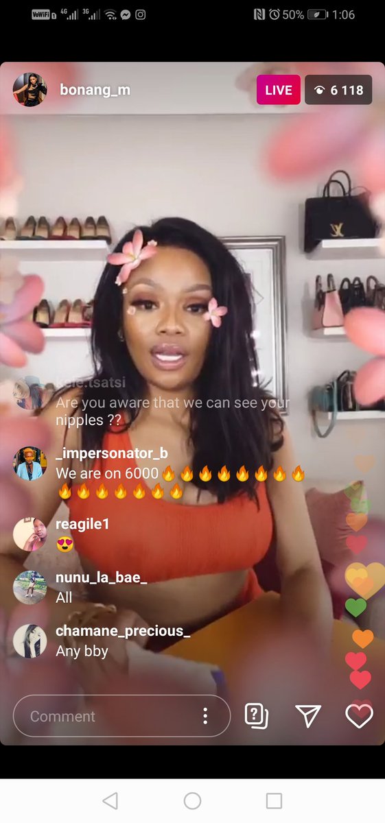 Bonang was live and look at the numbers wow @bonang_m
