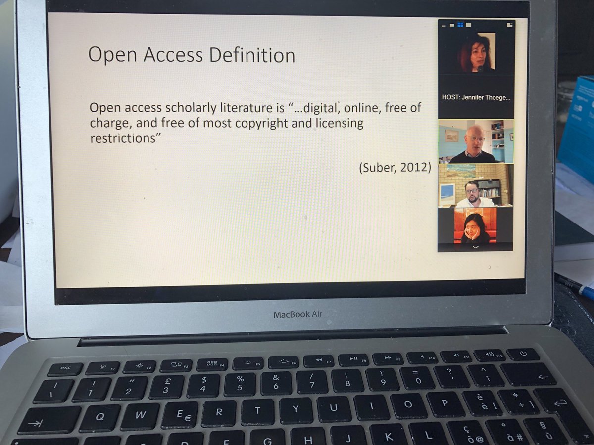 AMTAMMARO's tweet photo. #IConference Workshop on Open Access starting now! I have met three of my students in the virtual room https://t.co/jyFkcbOkej