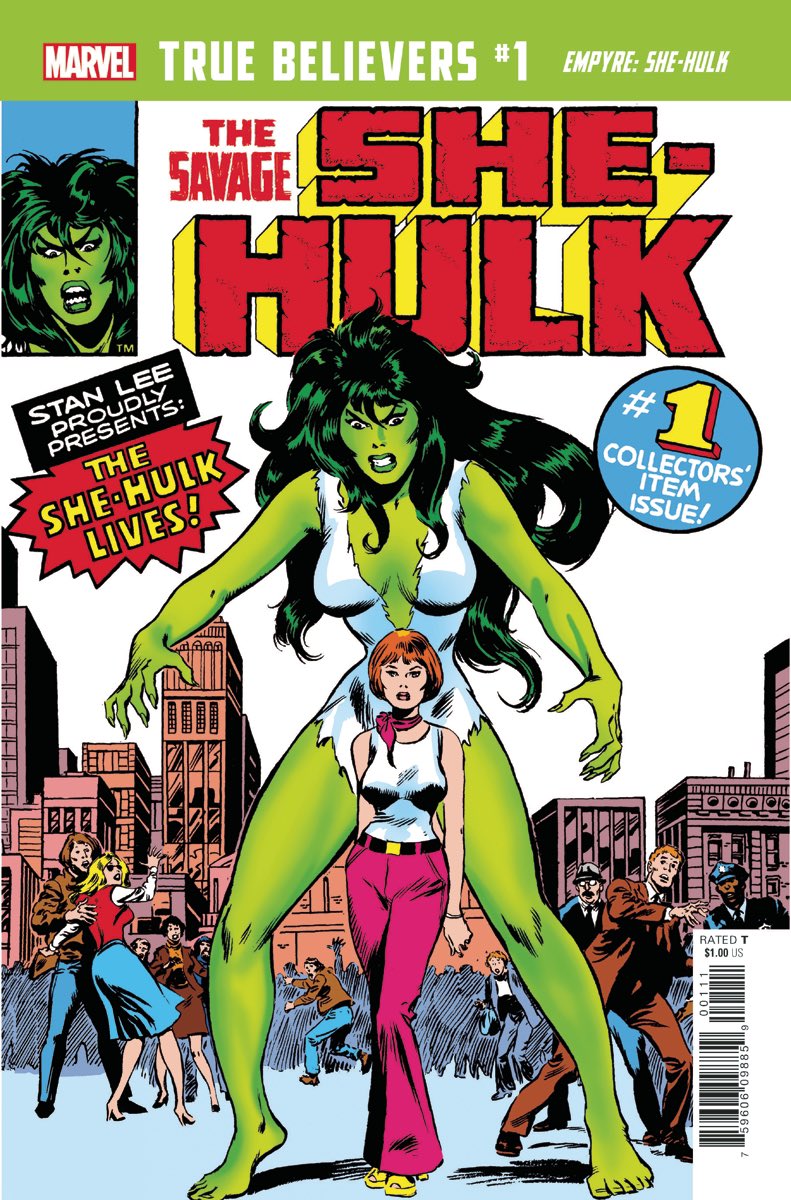 dano_cosmic's tweet photo. New ✨#MarvelCosmic✨ #comics this week for #NCBD (3/25/20)
✨
#TrueBelievers #Empyre, $1 each!
✨
#SheHulk #1 - collects #SavageSheHulk #1
✨
#Lyja #1 - collects #FantasticFour #357
✨
#Vision #1 - collects Giant-Size #Avengers #4 https://t.co/ptogKGJSQn