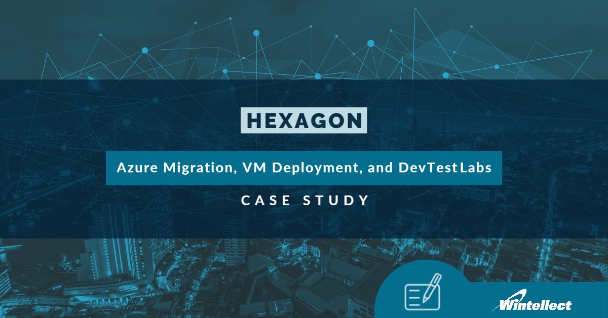Helneo's tweet image. Learn how Wintellect helped Hexagon by developing a solution using #Azure #DevTestLabs to streamline VM management and simplify internal app development. okt.to/5l23WL