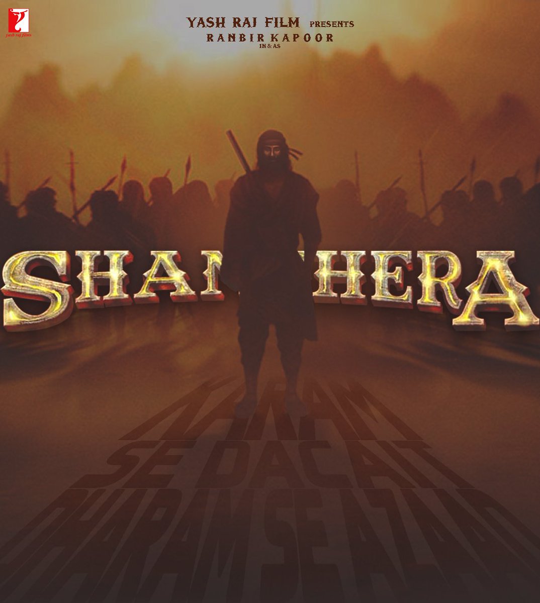 Denish__rk's tweet photo. करम से डकैत,
धरम से आज़ाद
Presenting #RanbirKapoor in a never seen before avatar in @yrf's next action adventure #SHAMSHERA. Directed by #KaranMalhotra.
Poster made by me for #shamshera #shamsheramovie #ranbirkapoor #ranbirkapoorfan #posterdesign #bollywood #bollywoodposter https://t.co/YOO7b5hQc6
