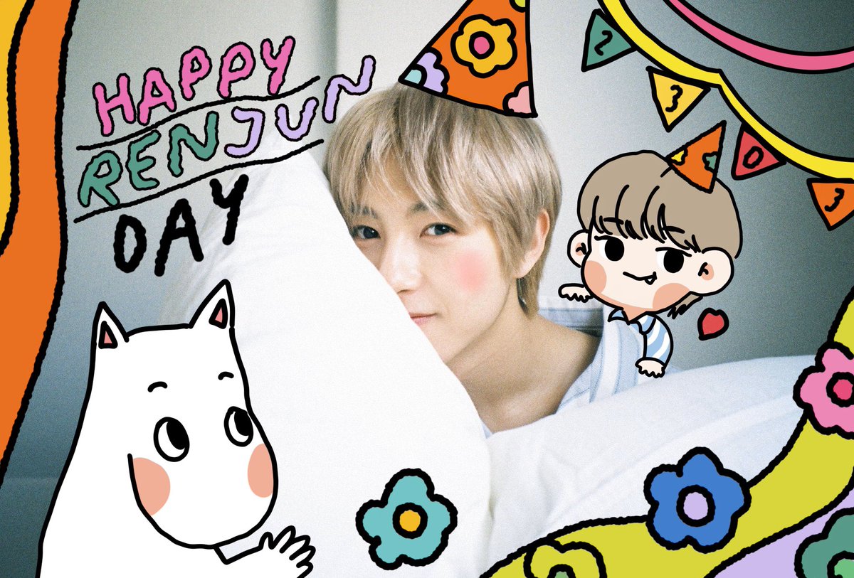 Mumimeww's tweet photo. @NCTsmtown_DREAM 🧡💚💛💗💙💕💖 HAPPY BIRTHDAY 💘💝💖💓💞💕💗  #HAPPYRENJUNDAY https://t.co/4zrcF3I2Gl