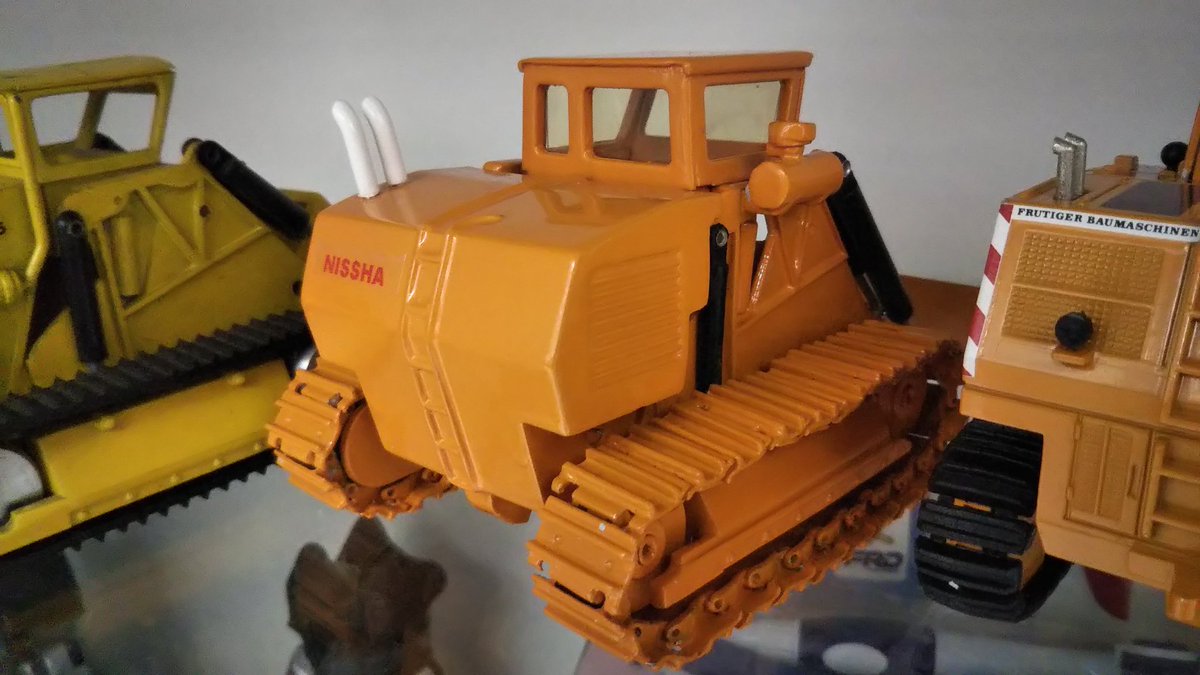 メンクのミニチュア #スクレープドーザ #メンク #建機ミニチュア博物館